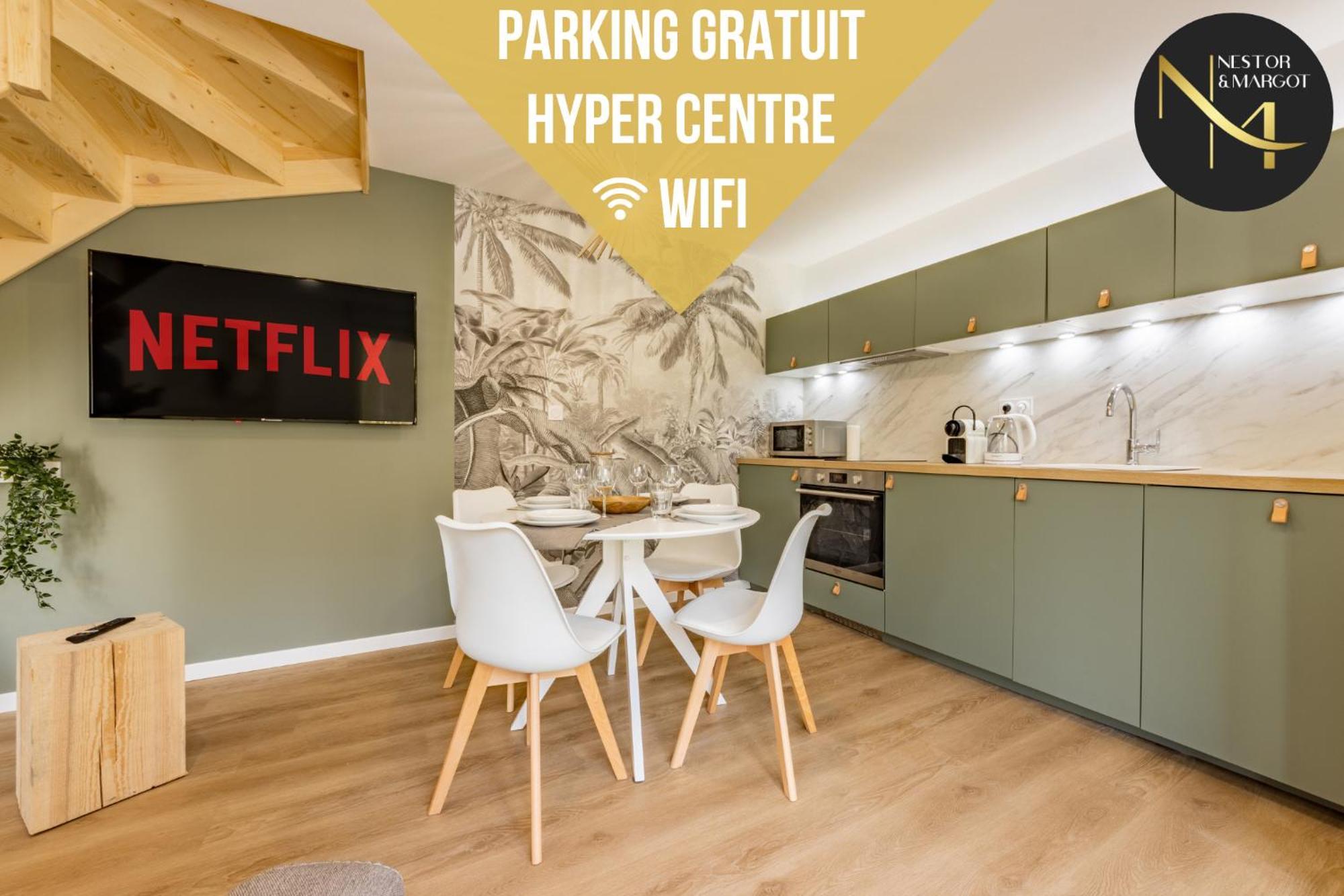 Le Green Duplex - Clim - Parking - Netflix - Nestor & Margot Auterive  Exteriör bild